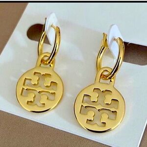 Tory Burch Gold Drop Earrings